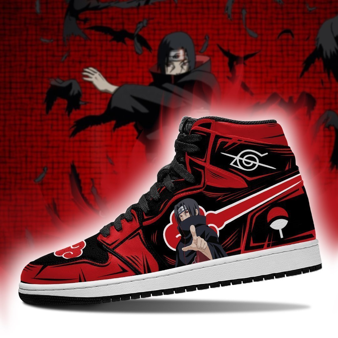 AKT Itachi Sneakers Custom Anime Shoes For Fans