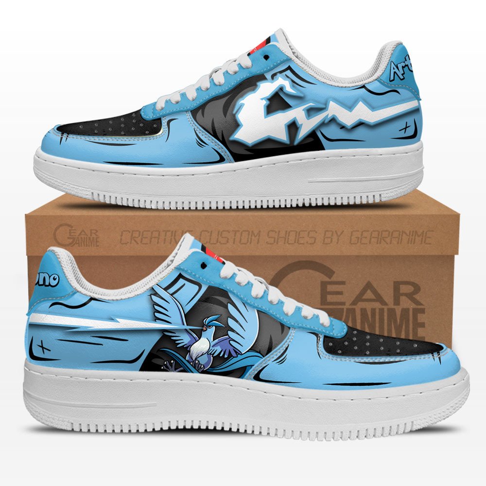 Articuno Air Sneakers Custom Pokemon Anime Shoes