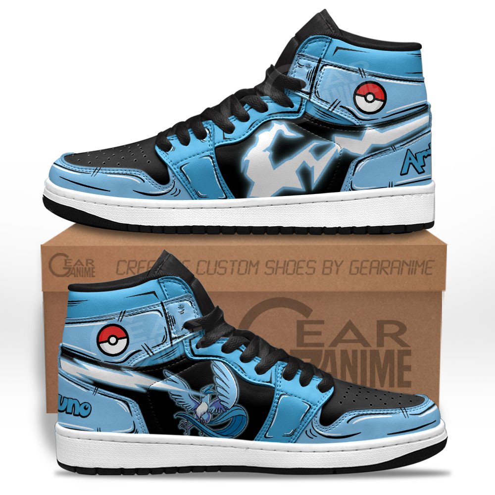 Articuno Sneakers Custom Pokemon Anime Shoes