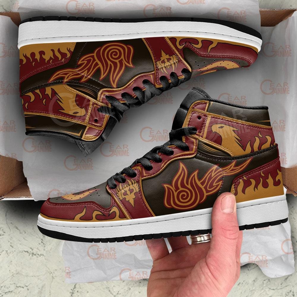 Avatar Fire Nation Sneakers The Last Airbender Custom Shoes - FavoJewelry