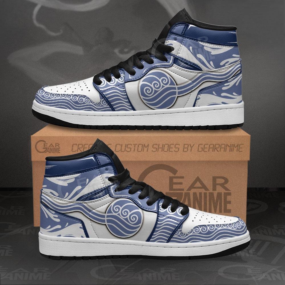 Avatar Water Nation Sneakers The Last Airbender Custom Shoes
