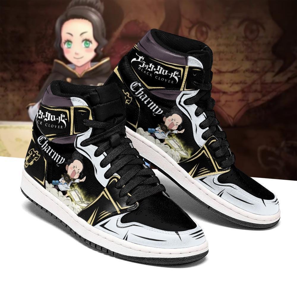Black Bull Charmy La Sneakers Black Clover Anime Shoes