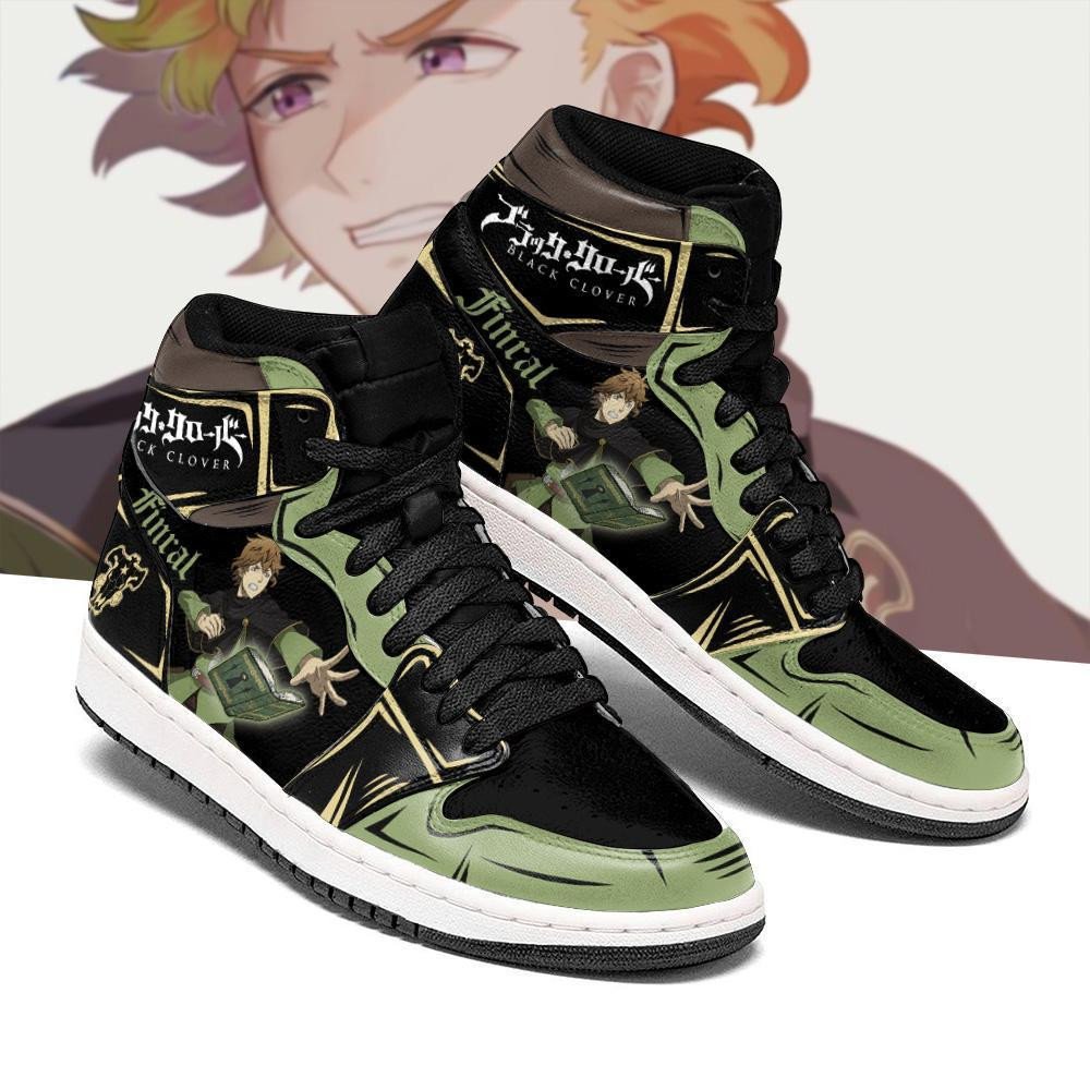 Black Bull Finral Sneakers Black Clover Anime Shoes