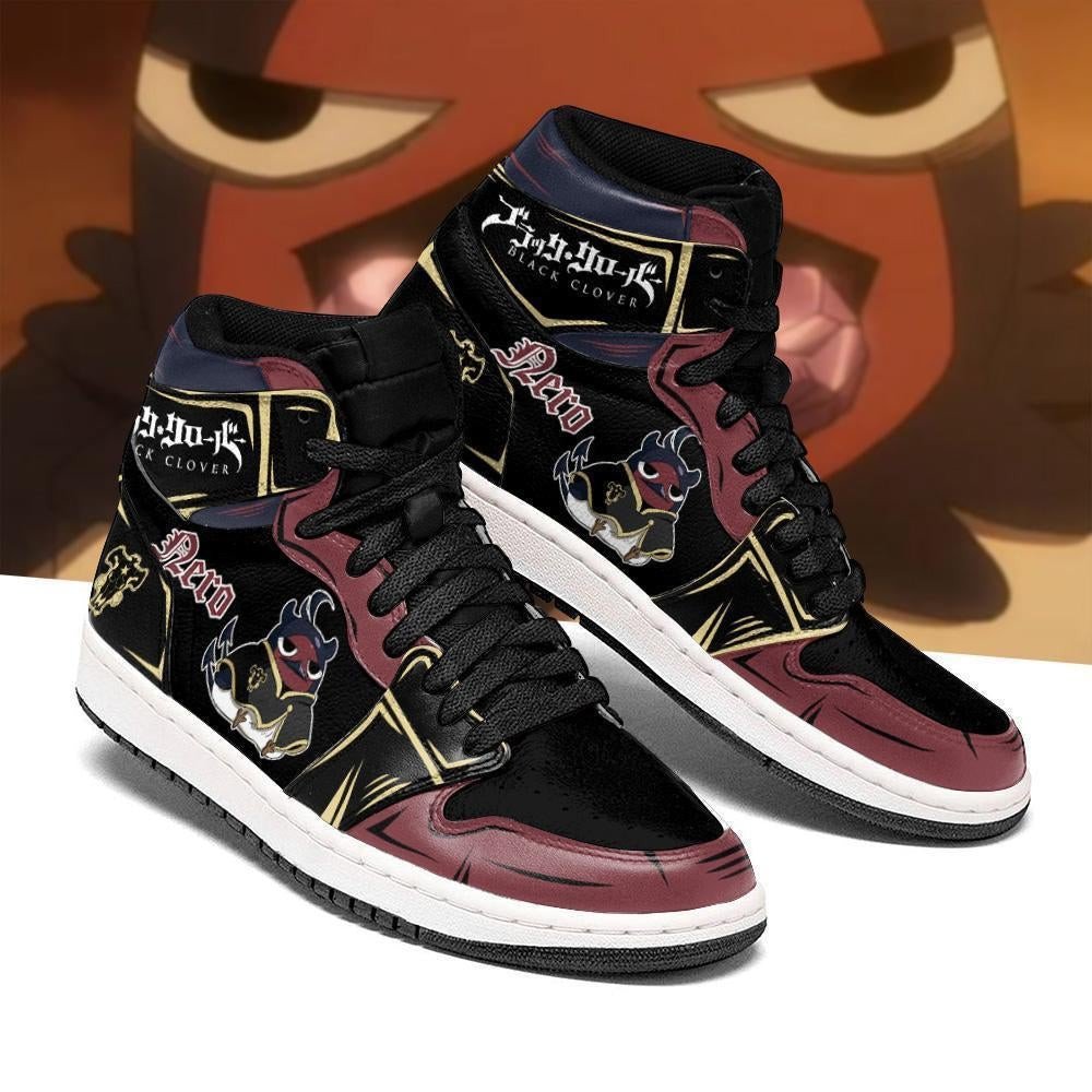 Black Bull Nero Sneakers Black Clover Anime Shoes