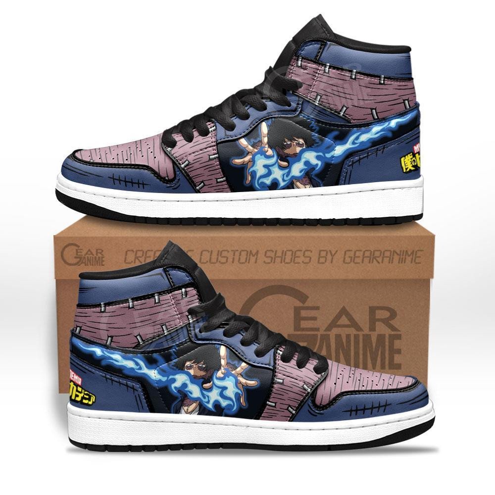 BNHA Dabi Sneakers Custom Anime My Hero Academia Shoes Fan Gift Idea