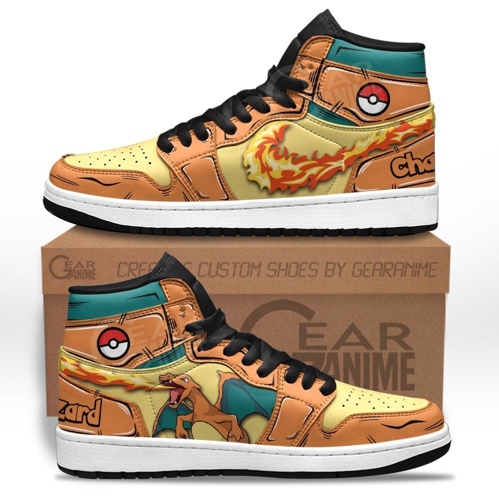 Charizard Sneakers Custom Pokemon Anime Shoes