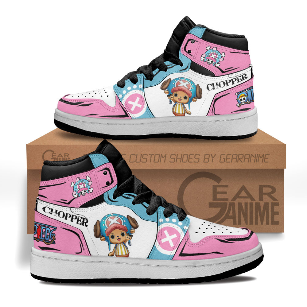 Chopper Kids Sneakers Custom Anime One Piece Kids Shoes