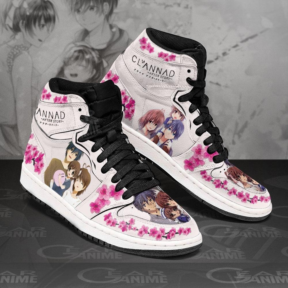 Clannad Sneakers After Story Sneakers Custom Anime Shoes