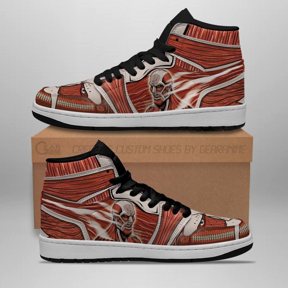 Colossal Titan Sneakers Attack On Titan Anime Sneakers
