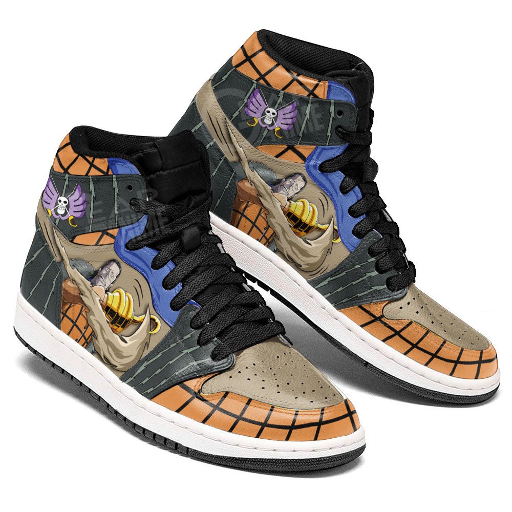Crocodile Sneakers Custom One Piece Anime Shoes Gifts for Otaku