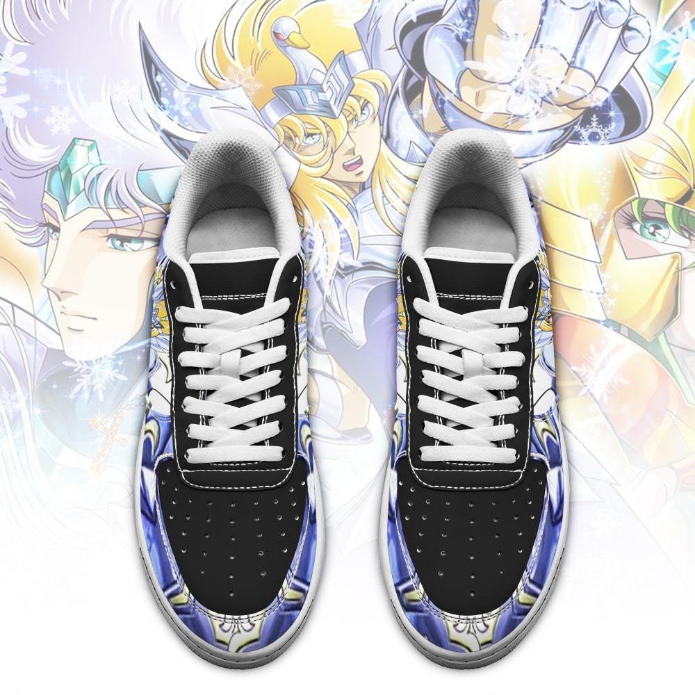 Cygnus Hyoga Sneakers Uniform Saint Seiya Anime Shoes