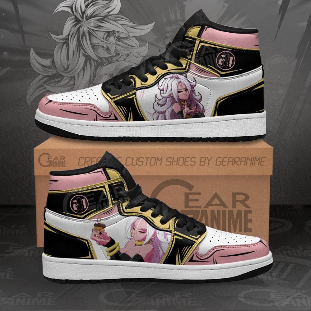 DBZ Android 21 Sneakers Dragon Ball Custom Anime Shoes