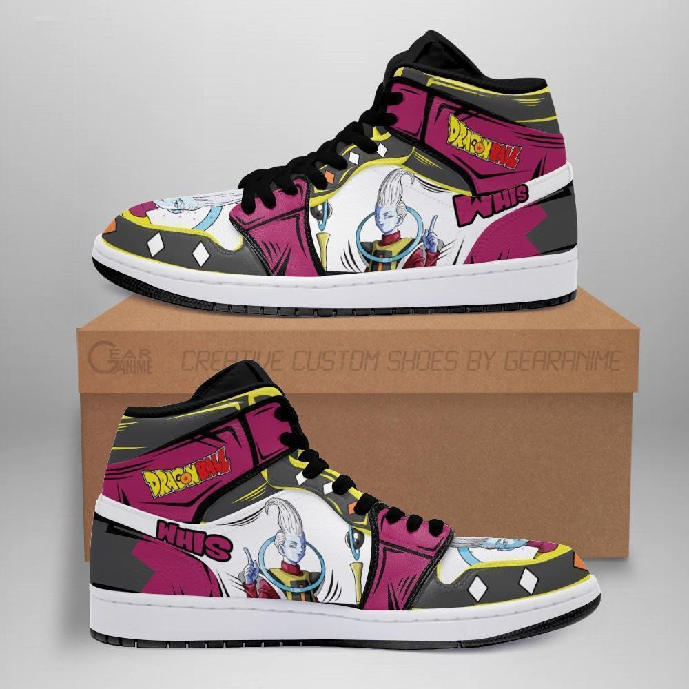 DBZ Whis Sneakers Custom Anime Dragon Ball Shoes