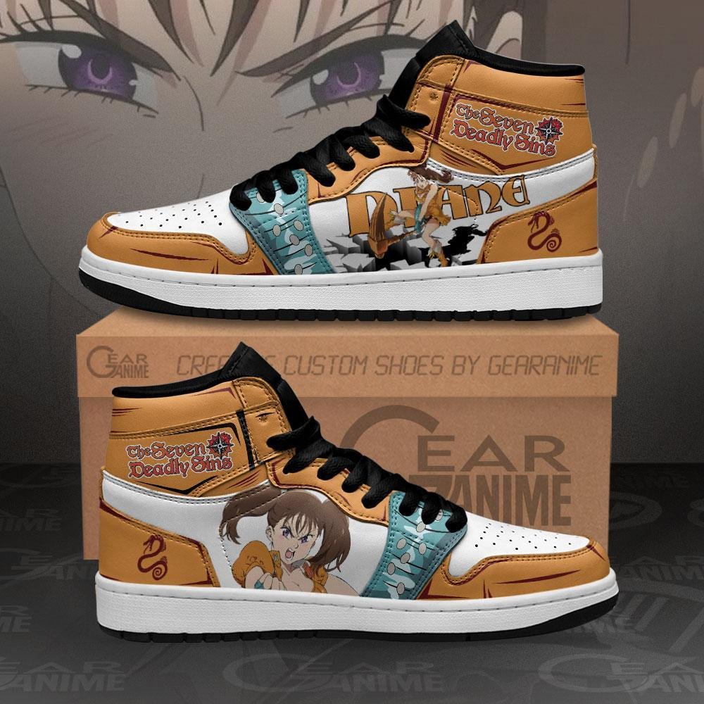 Diane Sneakers Seven Deadly Sins Anime Shoes MN10
