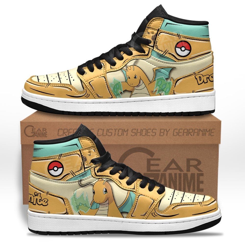 Dragonite Sneakers Custom Pokemon Anime Shoes