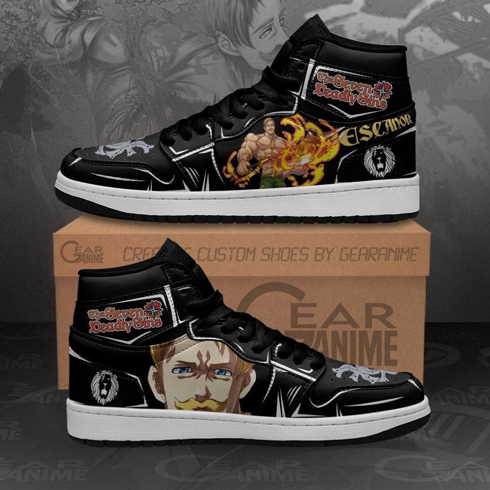 Escanor Sneakers Seven Deadly Sins Custom Anime Shoes MN10