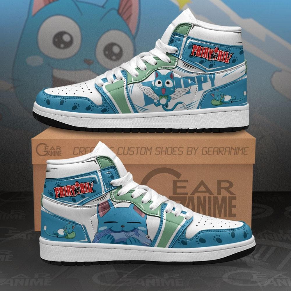 Fairy Tail Happy Sneakers Custom Anime Shoes