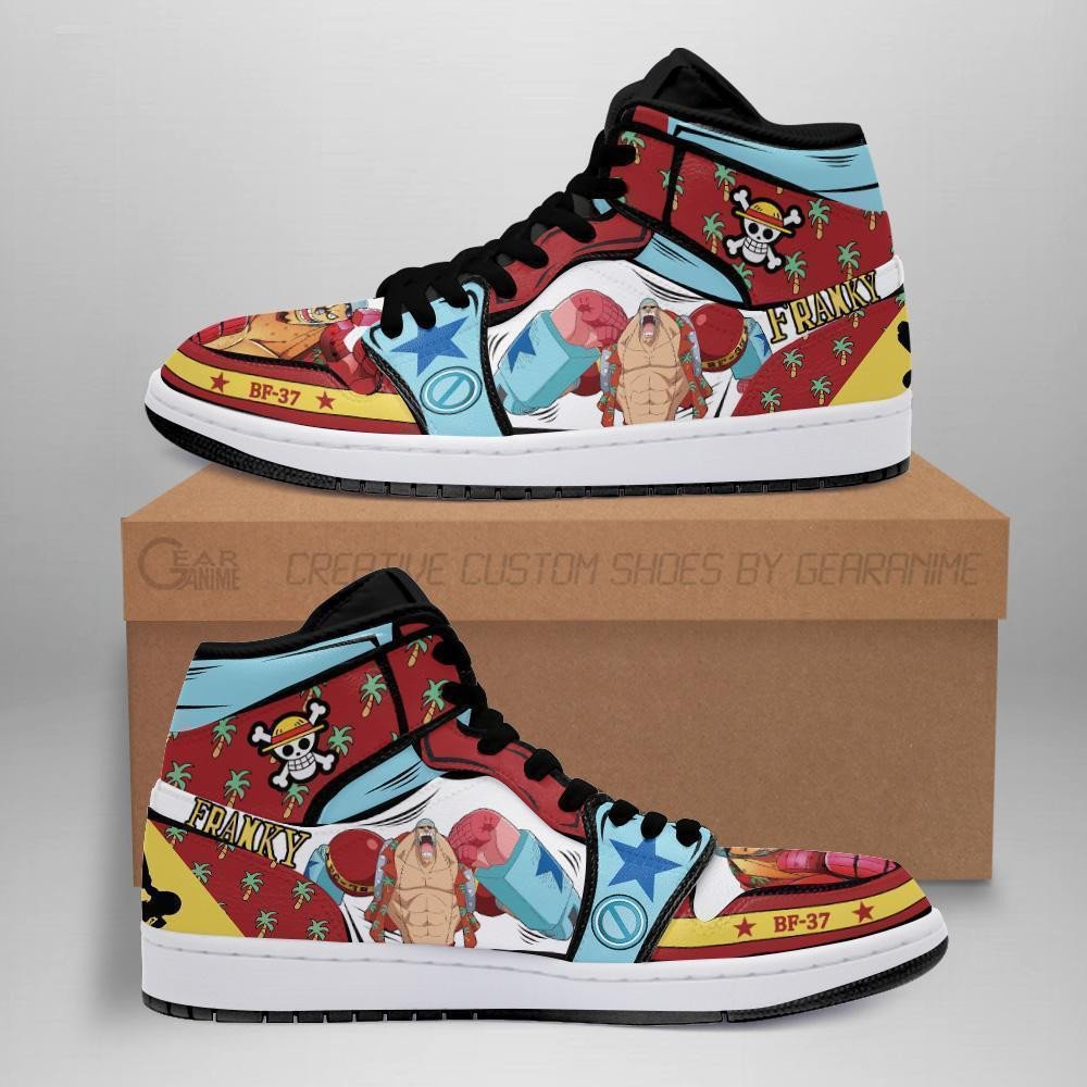Franky Sneakers Custom Anime One Piece Shoes