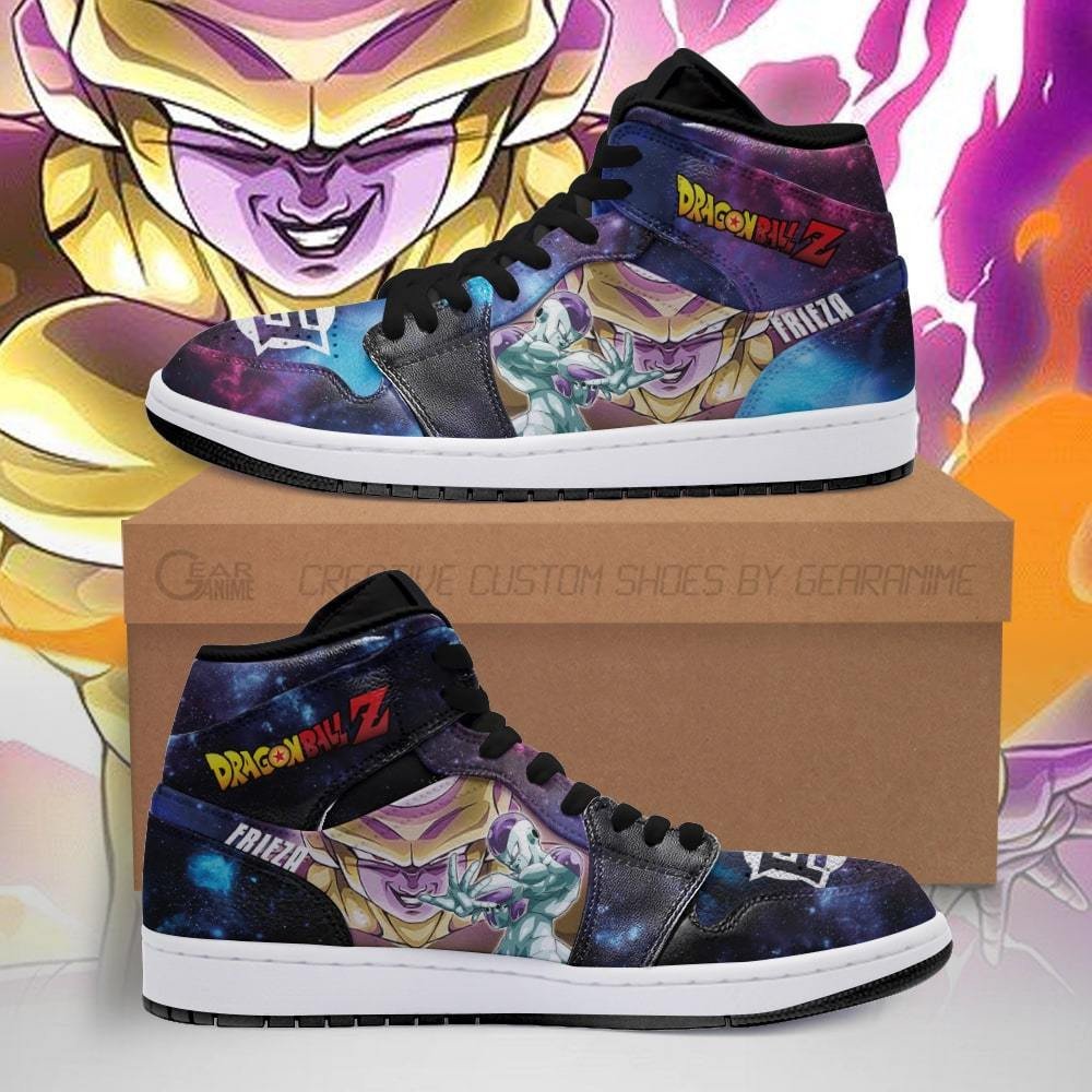 Frieza Sneakers Galaxy Custom Anime Dragon Ball Shoes