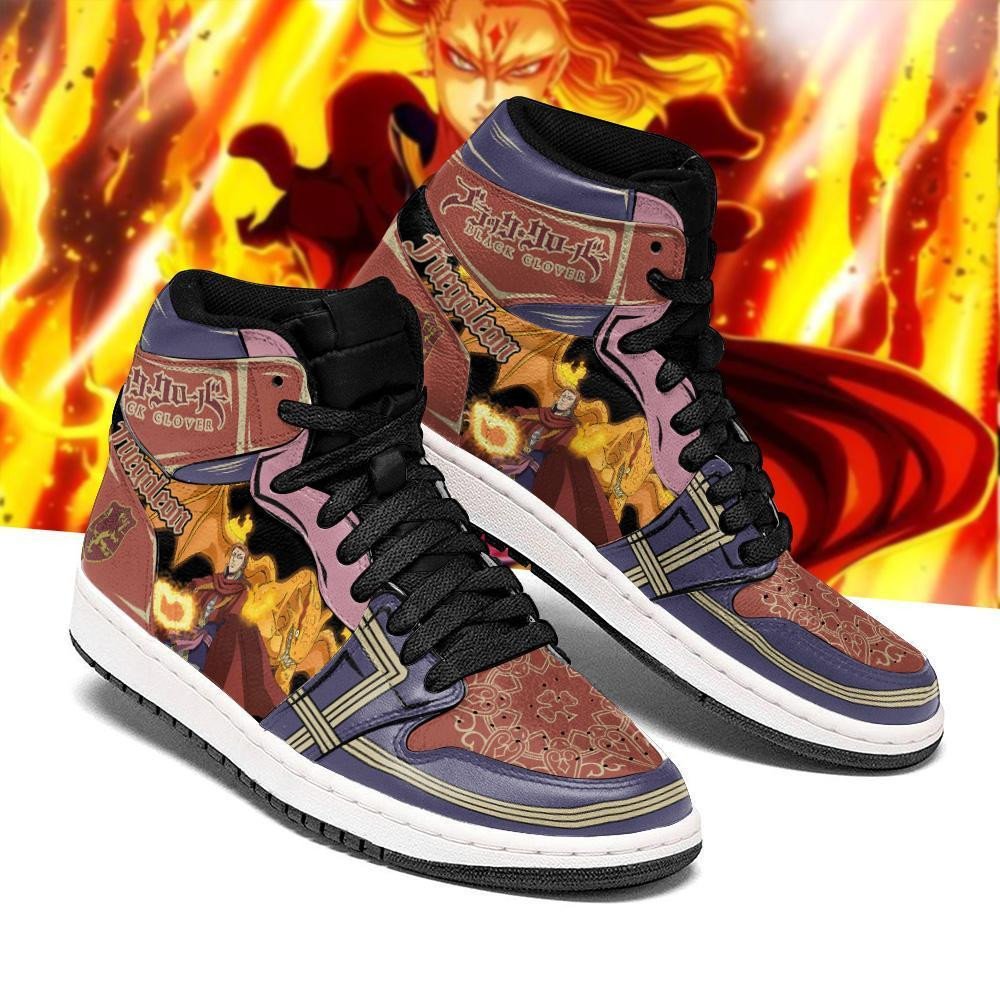 Fuegoleon Vermillion Sneakers Black Clover Anime Shoes