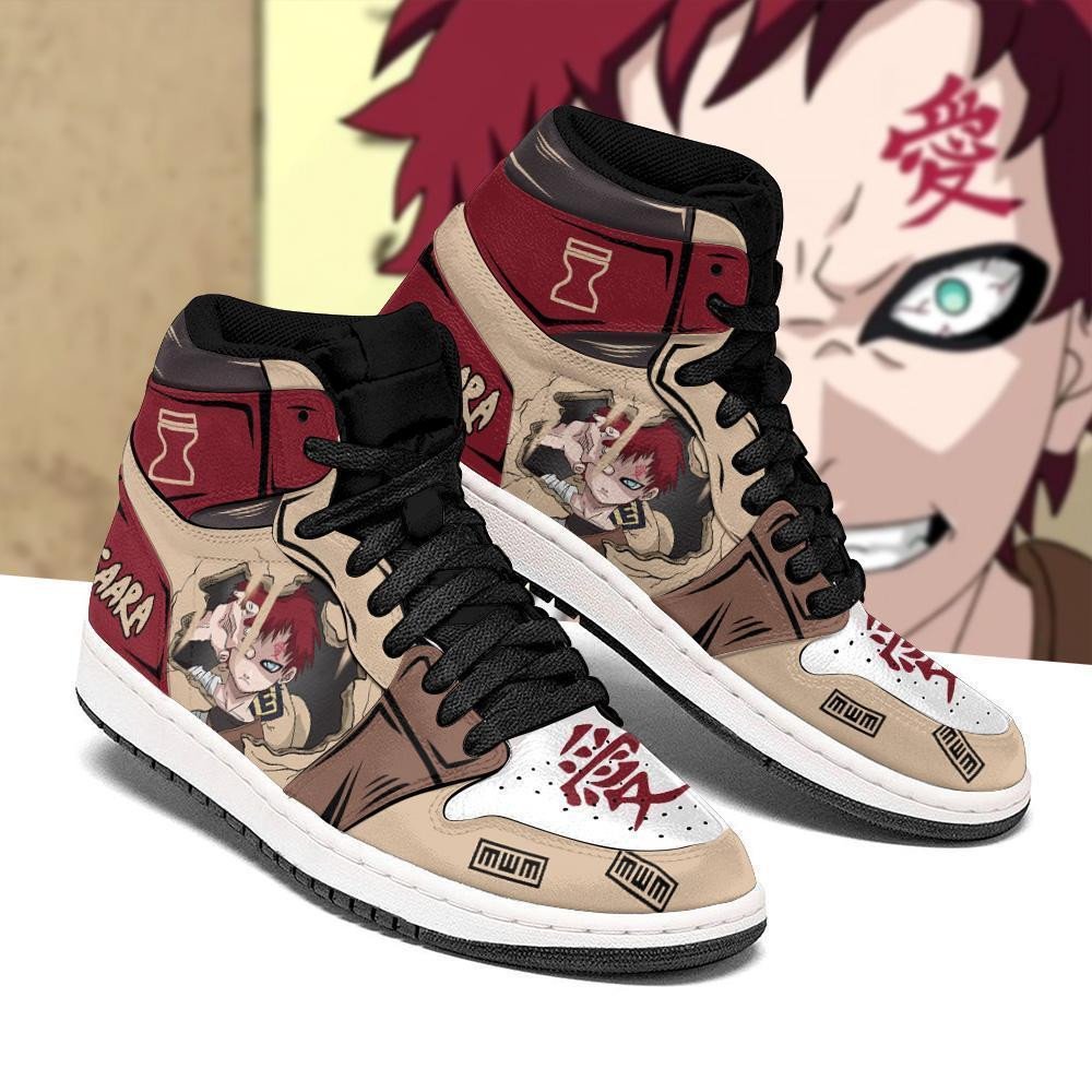 Gaara Shoes Skill Costume Boots Anime Sneakers