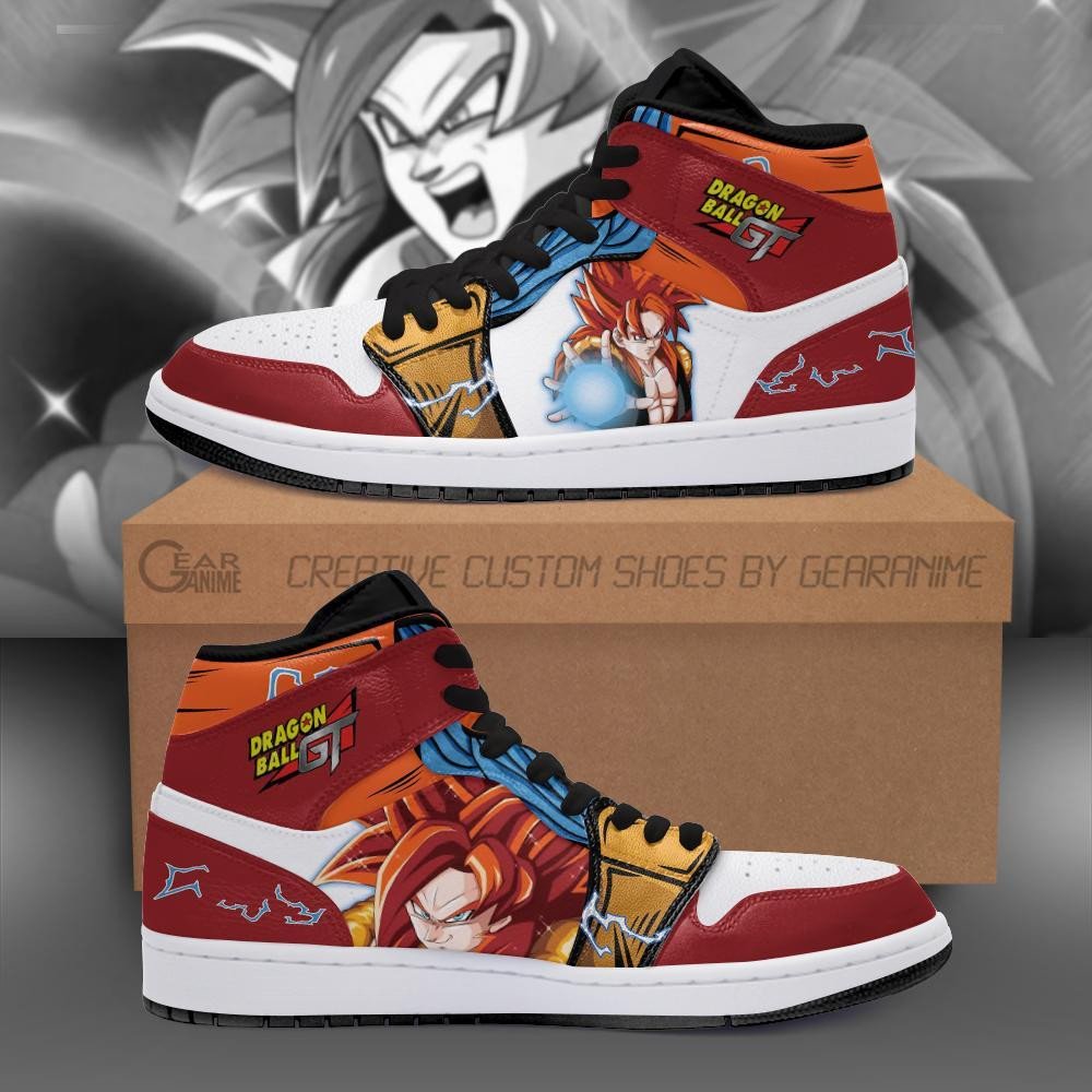 Gogeta Super Saiyan 4 Sneakers Dragon Ball GT Anime Shoes