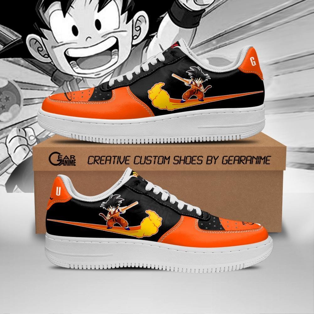 Goku Flying Nimbus Sneakers Kintoun Dragon Ball Custom Anime Shoes