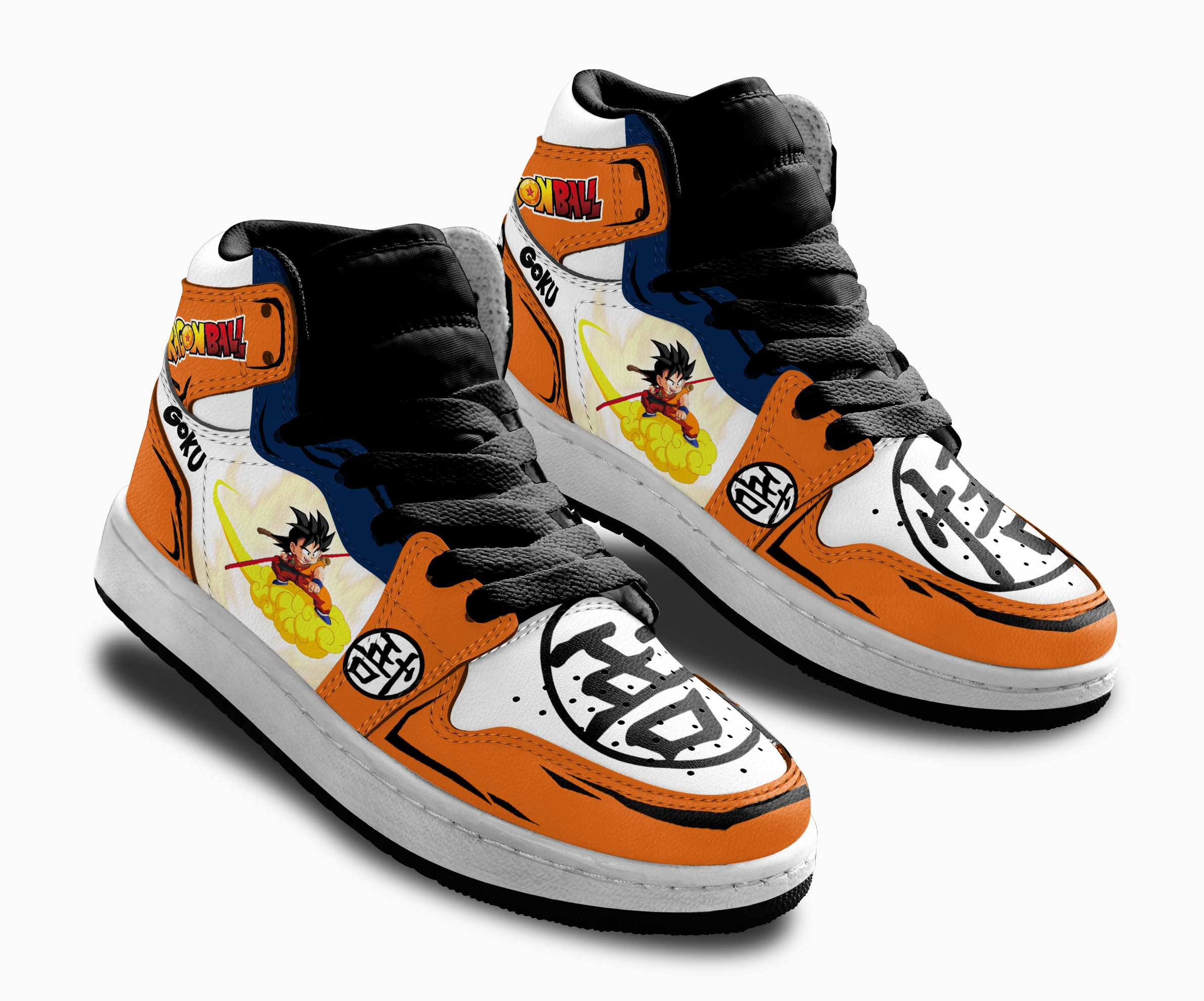 Goku Kid Kids Sneakers Custom Anime Dragon Ball Kids Shoes