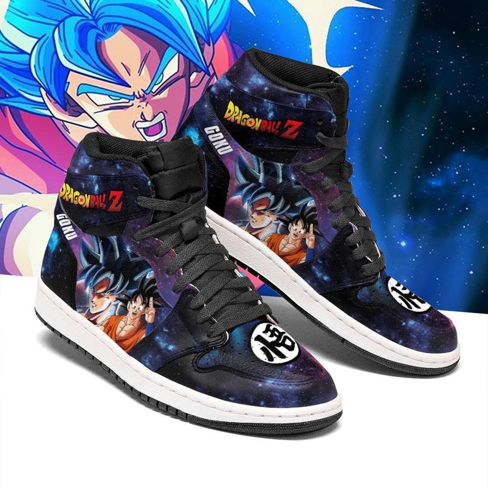 Goku Sneakers Galaxy Custom Dragon Ball Anime Shoes