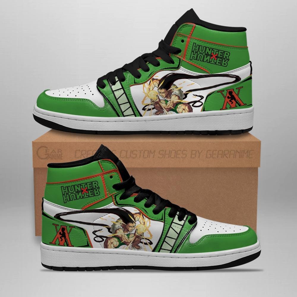 Gon Freecss Hunter X Hunter Sneakers Adult HxH Anime Shoes