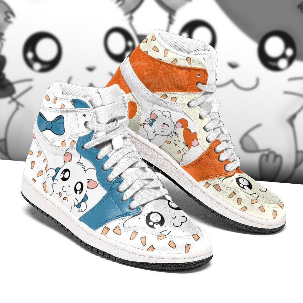 Hamtaro And Bijou Sneakers Custom Anime Hamato Shoes