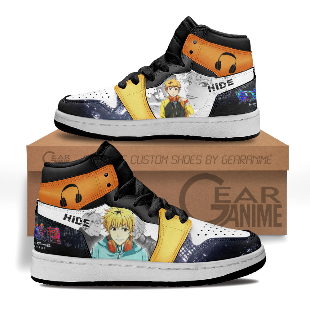 Hideyoshi Nagachika Kids Sneakers Custom Tokyo Ghoul Anime Kids Shoes for Otaku