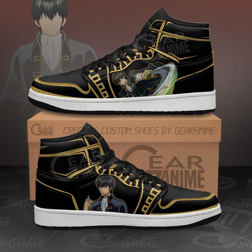 Hijikata Toshiro Sneakers Gintama Custom Anime Shoes