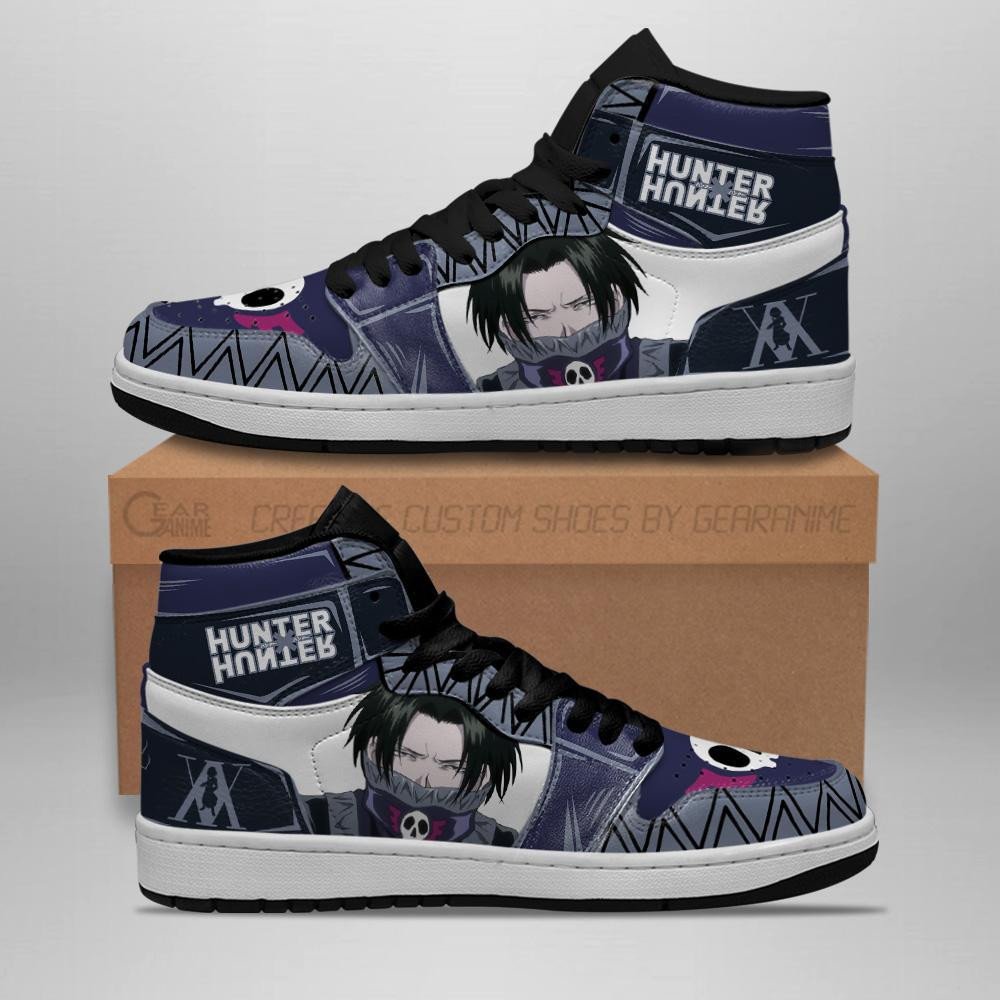 Hunter X Hunter Feitan Sneakers Custom Cool Face HxH Anime Shoes