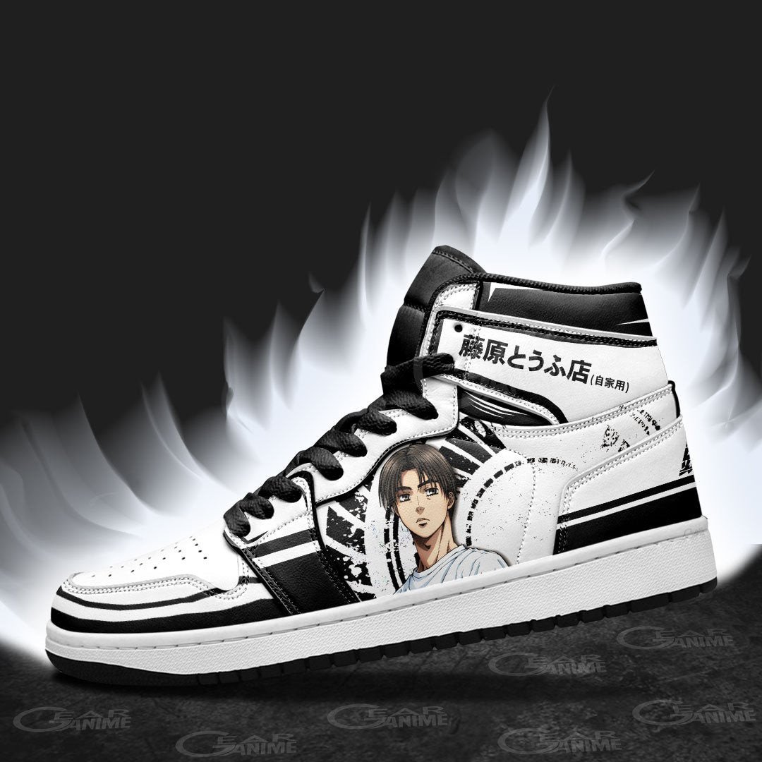 Initial D Takumi Fujiwara Sneakers Custom Anime Shoes - FavoJewelry