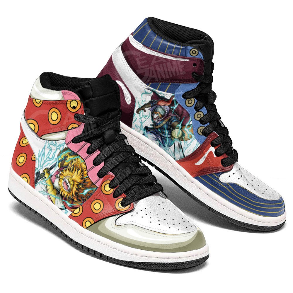 Inuarashi and Nekomamushi Sneakers Custom One Piece Anime Shoes