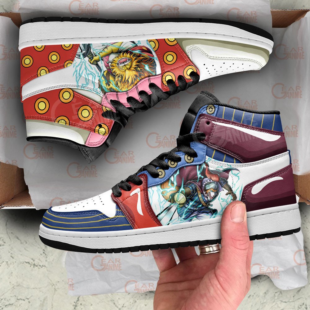 Inuarashi and Nekomamushi Sneakers Custom One Piece Anime Shoes