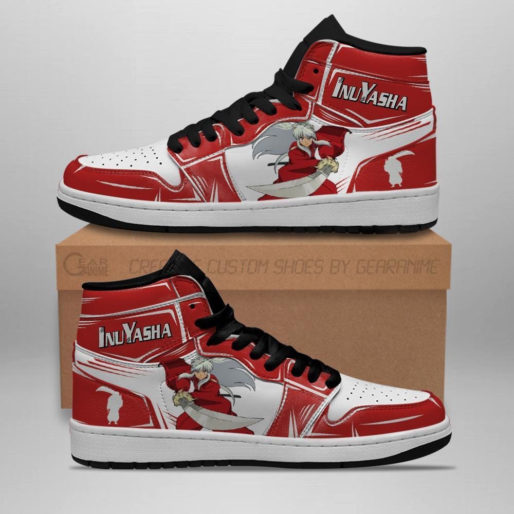 Inuyasha Fight Sneakers Inuyasha Sneakers Leather Shoes
