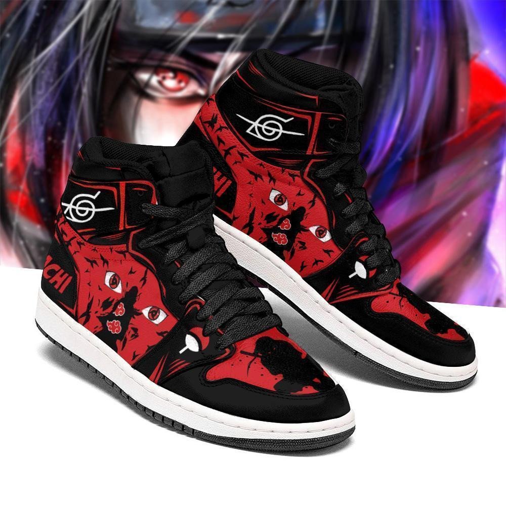 Itachi Eyes Sneakers Custom Anime Shoes