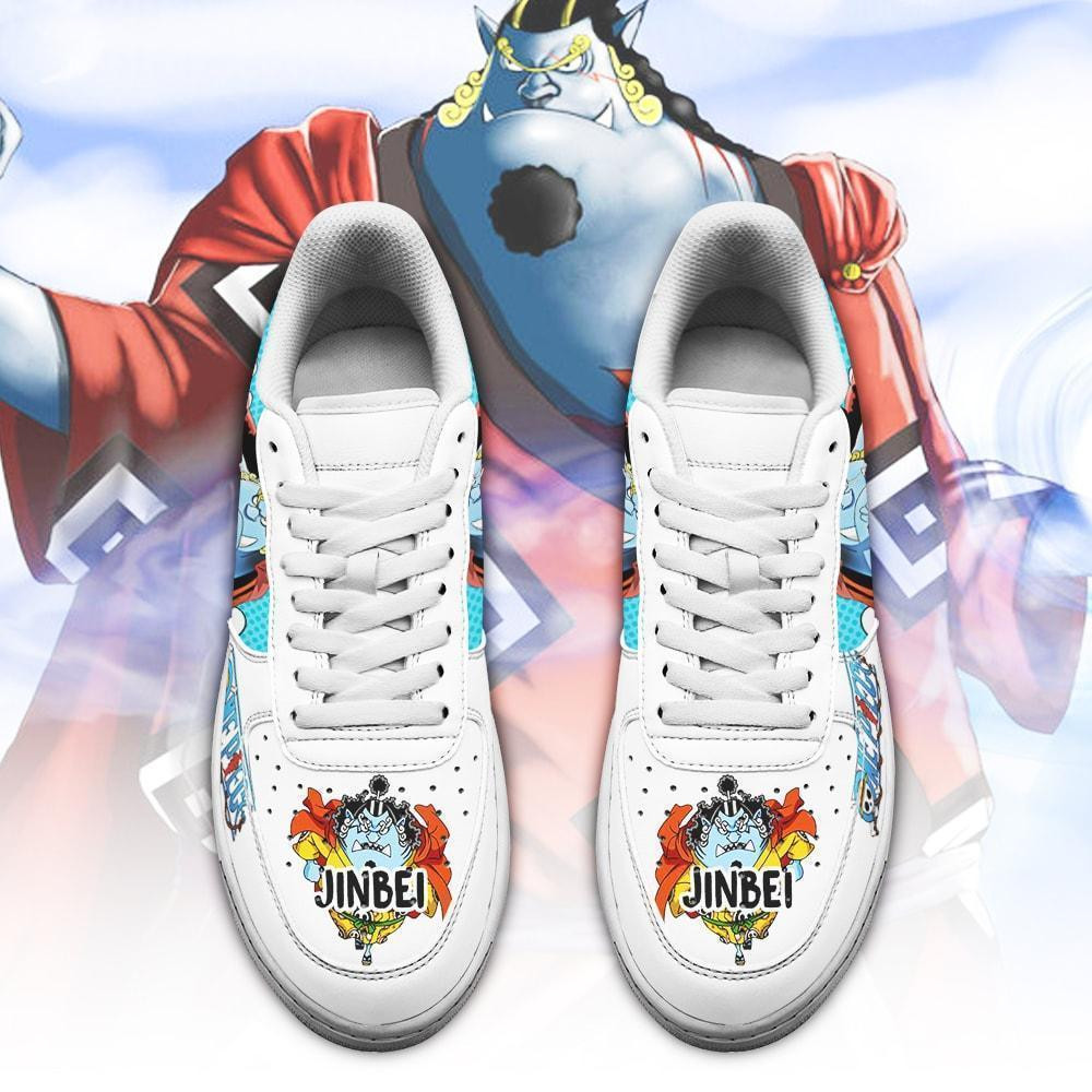 Jinbei Air Sneakers Custom Anime One Piece Shoes