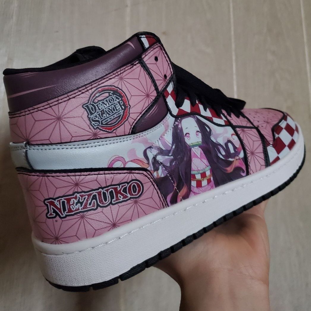Kamado Nezuko Sneakers Custom Demon Slayer Anime Shoes