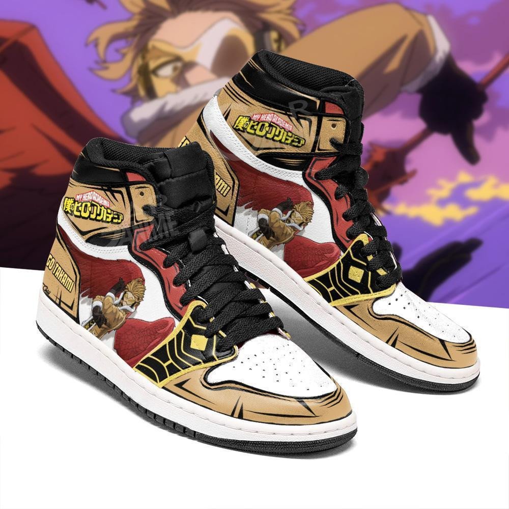Keigo Takami Sneakers Hawks BNHA Custom Anime My Hero Academia Shoes
