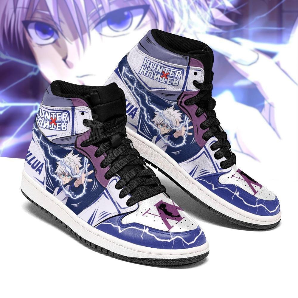 Killua Hunter X Hunter Sneakers Lightning HxH Anime Shoes