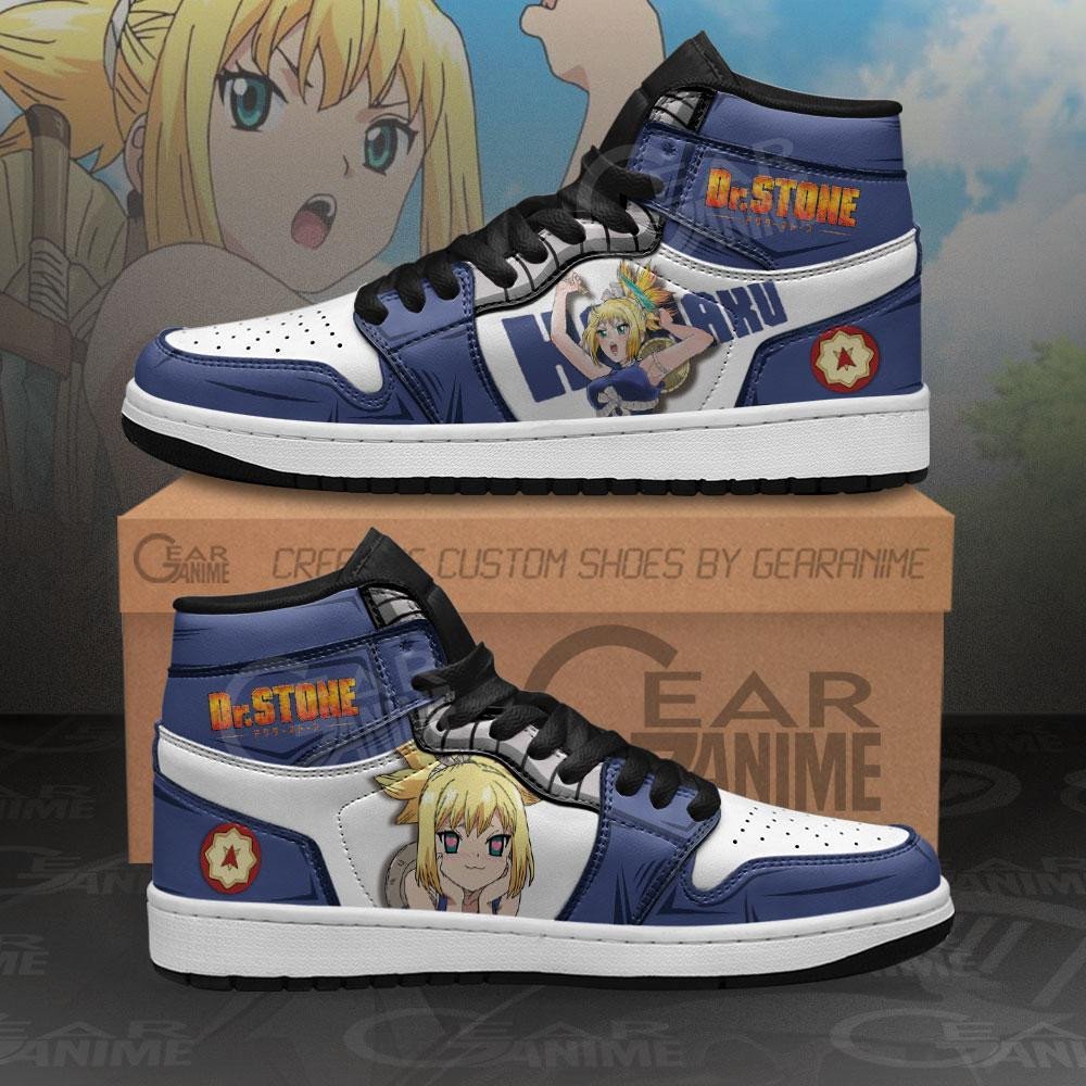 Kohaku Sneakers Custom Anime Dr. Stone Shoes