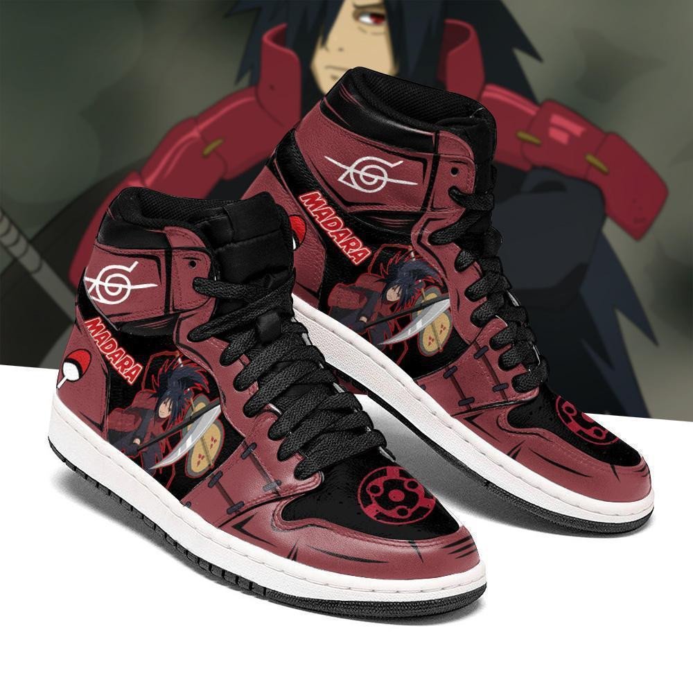 Madara Uchiha Sneakers Custom Fighting Anime Shoes