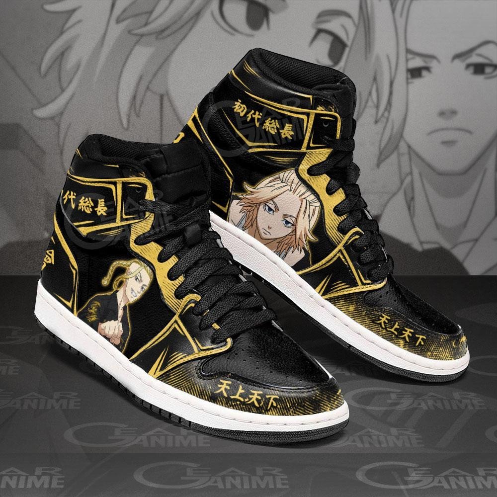 Mikey and Draken Sneakers Custom Anime Tokyo Revengers Shoes - FavoJewelry