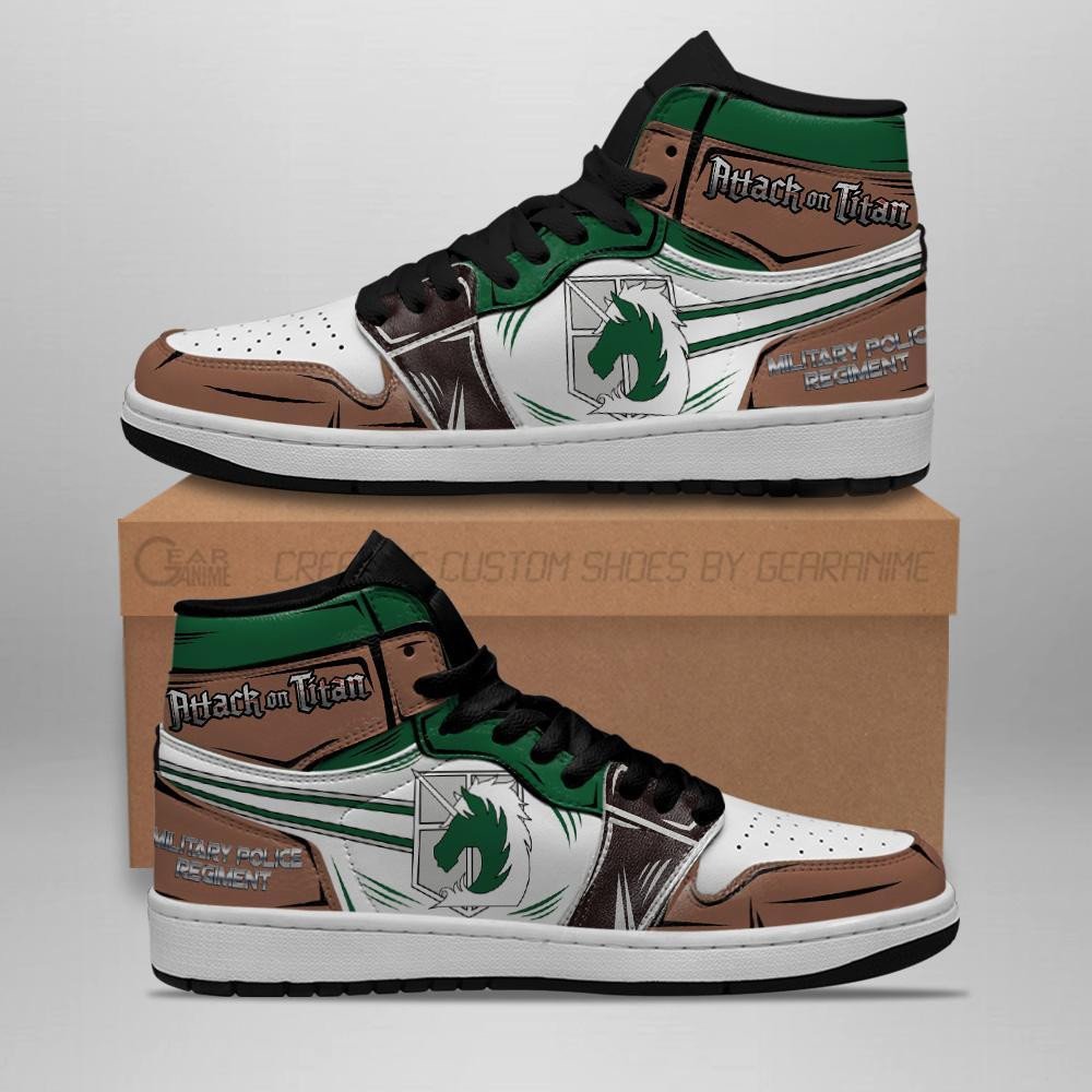Military Police Sneakers Attack On Titan Anime Sneakers