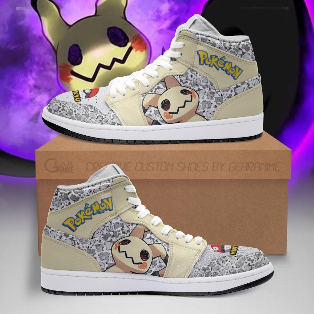 Mimikyu Sneakers Custom Anime Pokemon Shoes