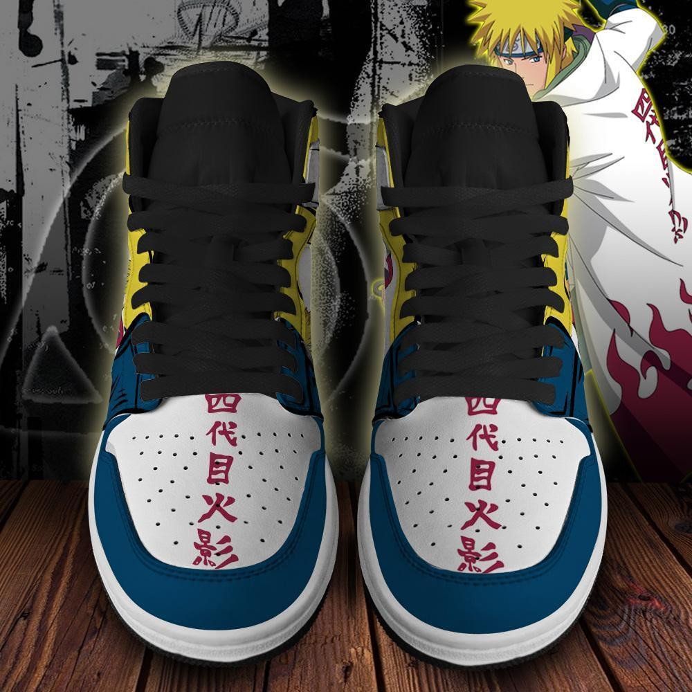 Minato Namikaze Shoes Symbol Costume Anime Sneakers