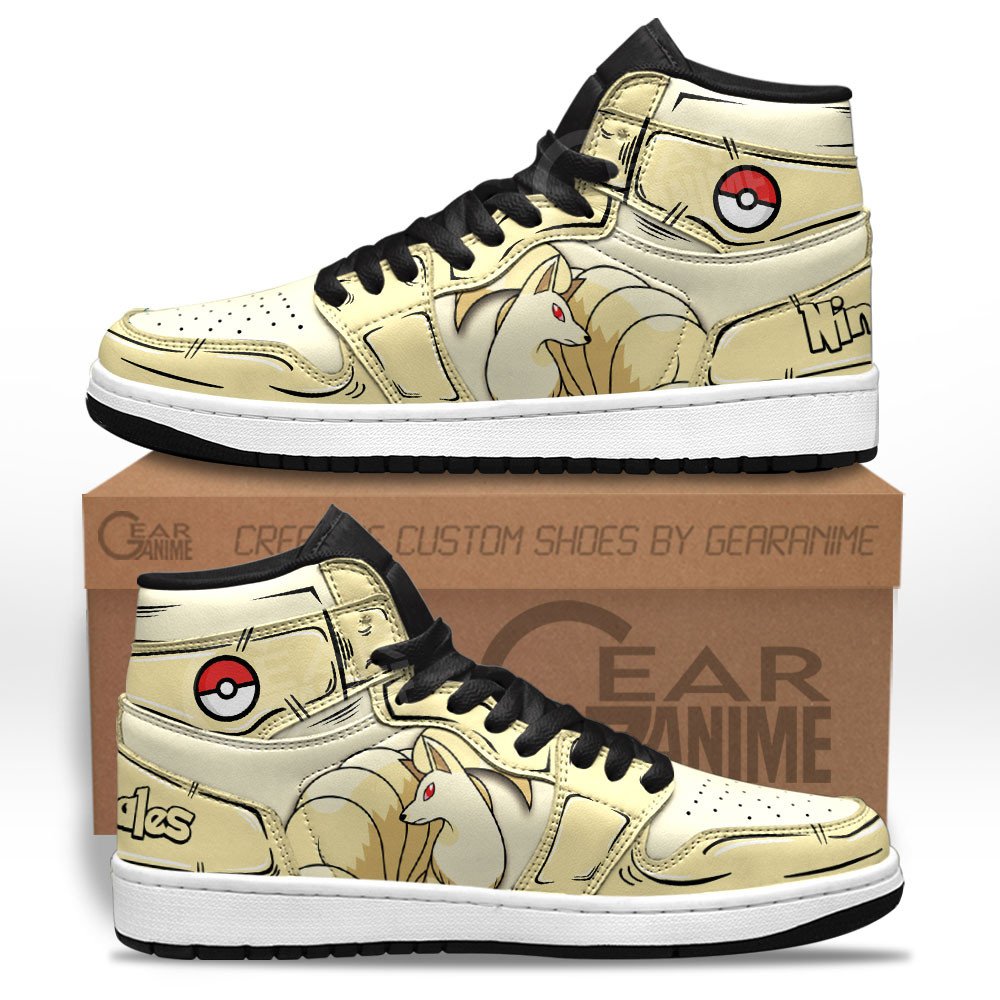 Ninetales Sneakers Custom Pokemon Anime Shoes